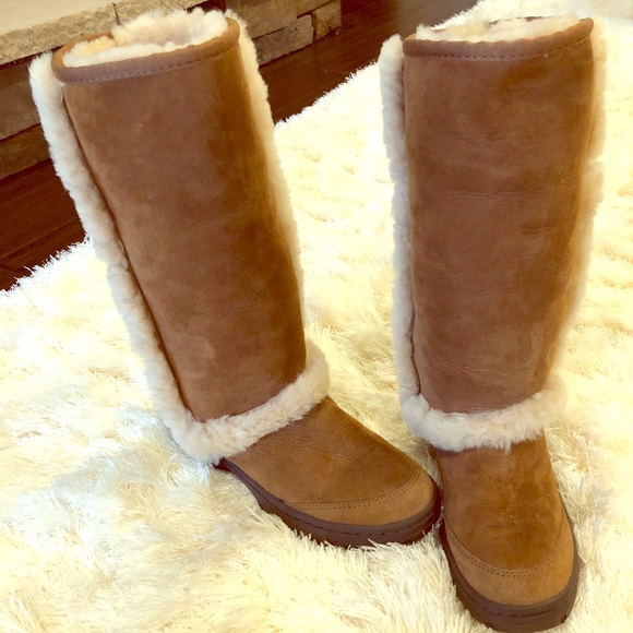 Ugg women's sunburst tall boots stores Clearance